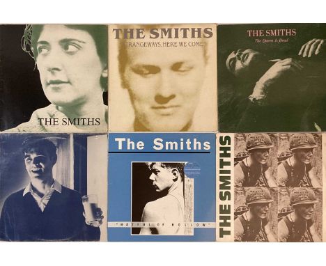 A wonderful collection of 10 records, 1 CD box-set and 1 cassette, mostly by The Smiths but does include 1 Morrissey solo LP.