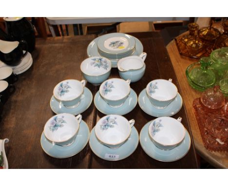 A Royal Worcester 'Woodland tea' set