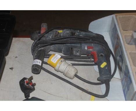A Bosch 110V rotary hammer drill