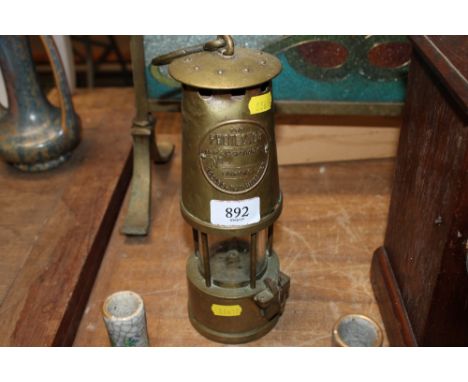 A The Protector miner's lamp
