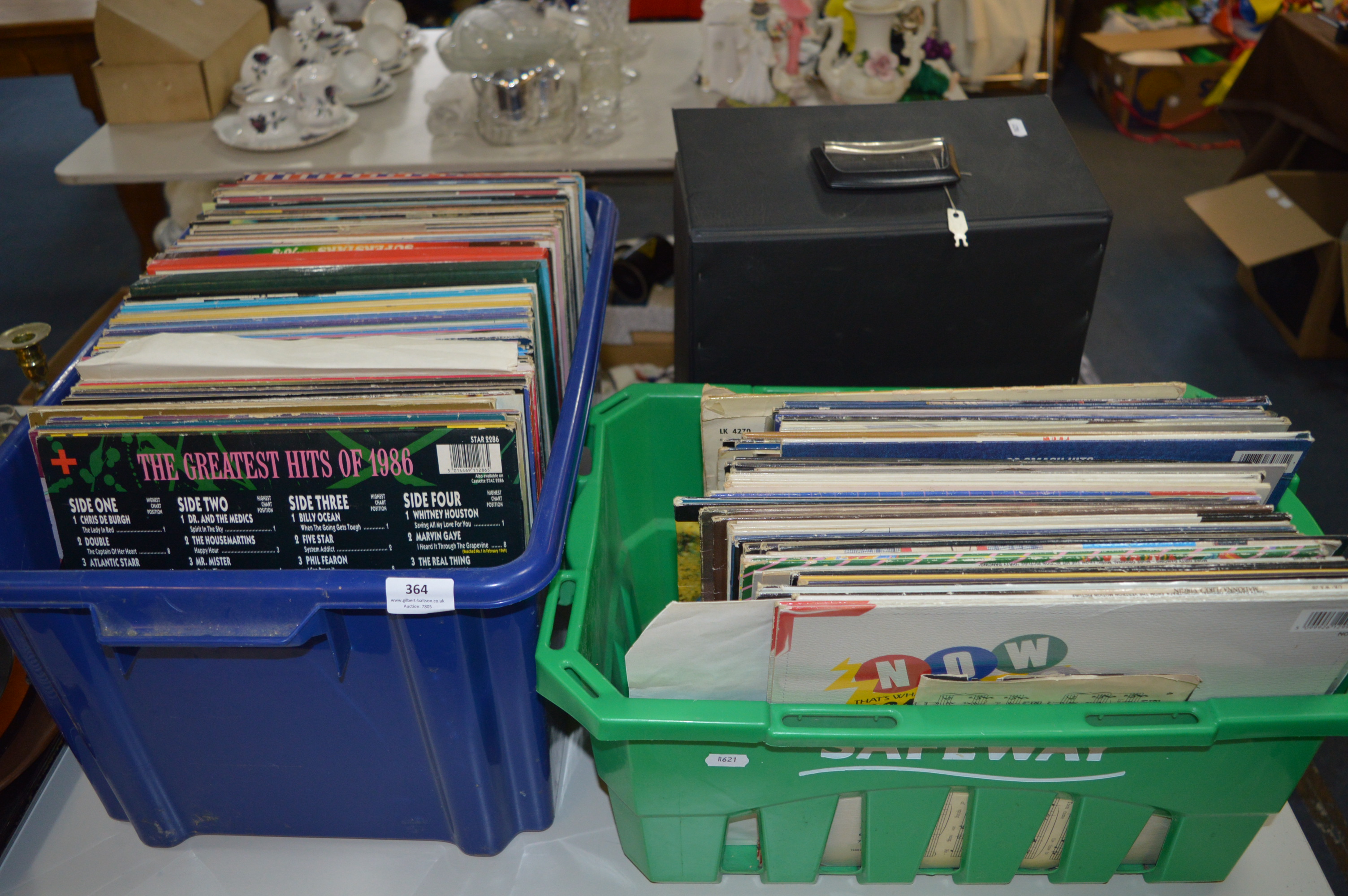 Large Collection of LP Records
