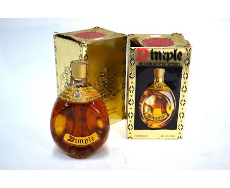 Two John Haig &amp; Co Dimple De Luxe Scotch Whisky (boxed)