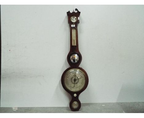 Pozze Liverpool Barometer. Banjo. 86 cm high.