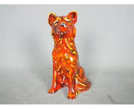 Anita Harris - a ceramic figurine of a Collie Dog, signed, approx 13 cm Lot descriptions reflect the cataloguer's opinion onl