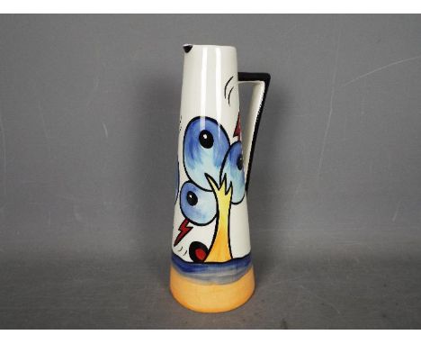 Lorna Bailey - a Bursley Way ceramic jug, approx 24 cm Lot descriptions reflect the cataloguer's opinion only and do not cons