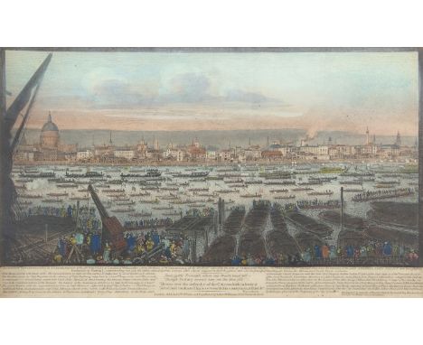 After John Thomas Smith, engraved by the same,  "An accurate view - of London and Westminster from the house of W Tunnard Esq