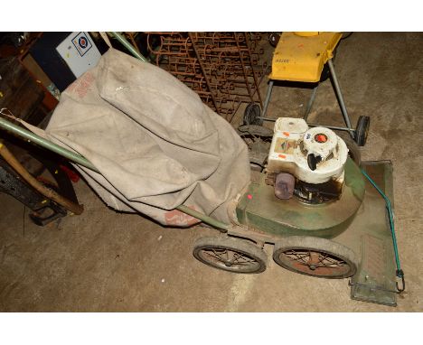A VINTAGE BILLY GOAT PETROL GARDEN VACUUM