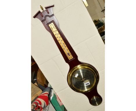 A MODERN W.WIDDOP BAROMETER