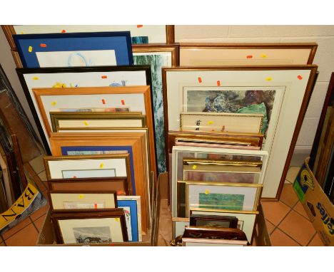 A QUANTITY OF PICTURES AND PRINTS etc, to include a William Russel Flint limited edition print 'Reclining Nude III' 563/850, 