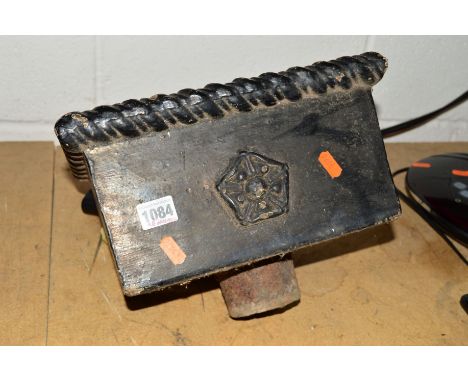 A VICTORIAN CAST IRON HOPPER