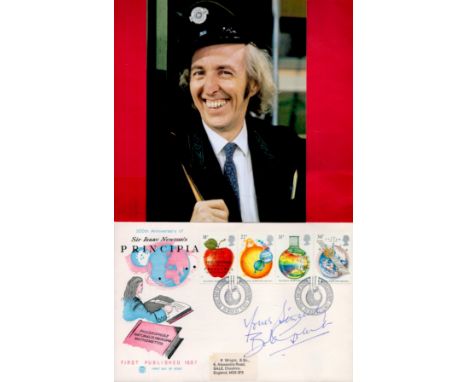 Bob Grant (1932-2003) Actor Signed First Day Cover With 'On The Buses' Photo Good Condition. All autographs come with a Certi