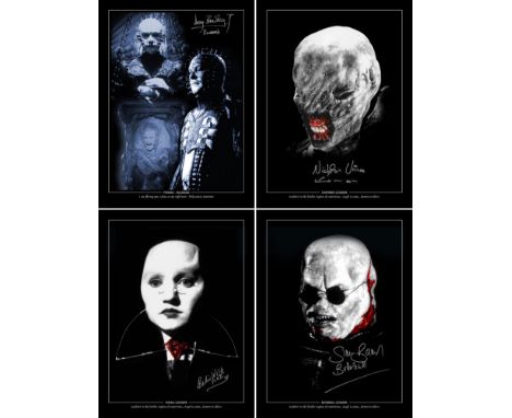 Blowout Sale! Lot of 4 Hellraiser hand signed 16x12 photos. This is a beautiful lot of 4 hand signed large photos, measuring 