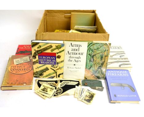 A Collection of Militaria Reference Books and Pocket Guides, including Blair [Claude] editor: Pollard's History of Firearms, 