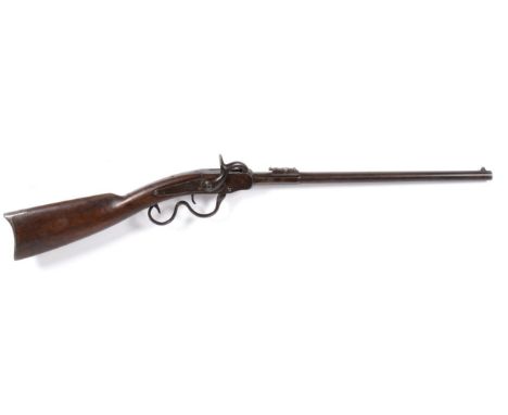 A Gwyn & Campbell .52 Calibre Type 1 ''Grapevine'' Falling Block Carbine, numbered 4320, the 50.5cm round steel barrel octago