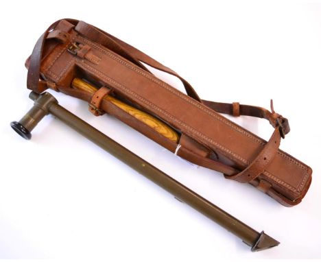 A First World War R.& J. Beck No.25 6x Trench Periscope, dated 1918 and numbered 5745, with detachable oak handle, in origina