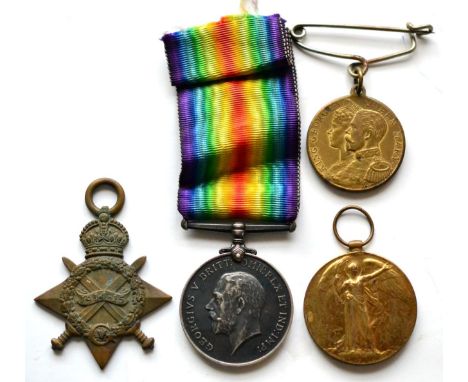 A First World War Pair, to 44000 PTE.L.A.WALSH. R.A.M.C., comprising British War Medal and Victory Medal, together with a gil