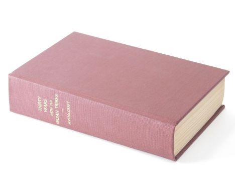 Schoolcraft (Henry R.) PERSONAL MEMOIRS OF A RESIDENCE OF THIRTY YEARS WITH THE INDIAN TRIBES ON THE AMERICAN FRONTIERS FIRST