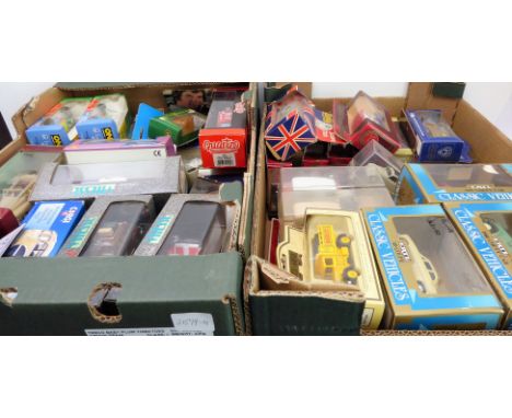 53 boxed die-cast vehicles comprising 7 Corgi, a Burago 5-pack, 6 Vitesse, 10 Days Gone, 7 Models of Yesteryear, 3 Solido, 3 