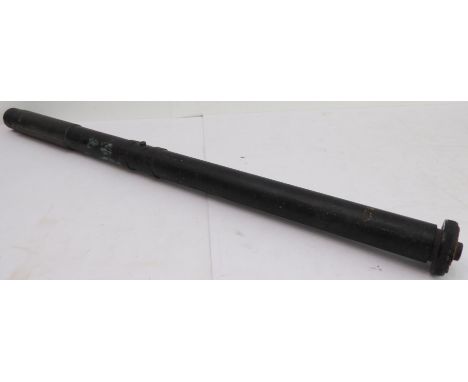 An early 20th century telescope with War Department arrow mark and signed 'R. &amp; J. Beck Ltd - London - No. 7806' &nbsp;(7