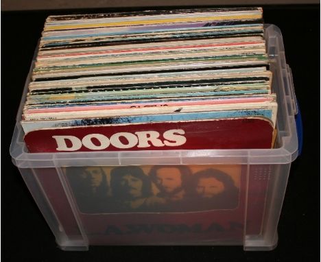 70s ROCK - Great selection of 52 x LP's, to include hard to find original pressings. To include Doors - LA Woman original pre