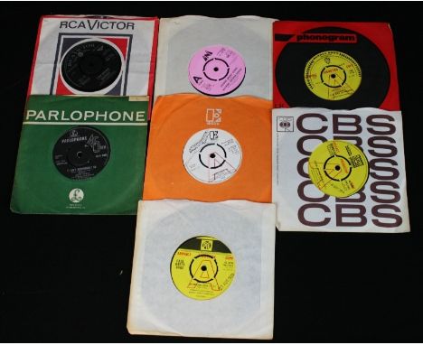 PSYCH/ROCK - Collection of 7 x 7"  singles. Titles are Love - Alone Again Or demo (K 12113), Paul Brett Sage - 3D Mona Liza d