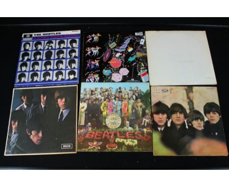 ROCK & POP - Collection of 9 x LPs and 21 x 7" singles to include Beatles - A Hard Day's Night (UK 1st mono), Beatles For Sal