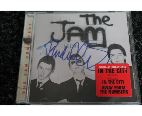 PAUL WELLER - remastered CD copy of The Jam In The City signed on the cover by Paul Weller in blue marker (minor smudging).