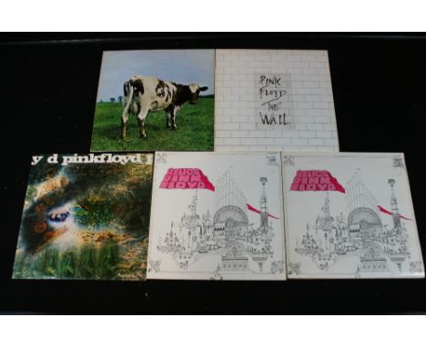 PINK FLOYD - Collection of original title LP's. To include a first pressing of Atom Heart Mother (SHVL 781). This pressing ha