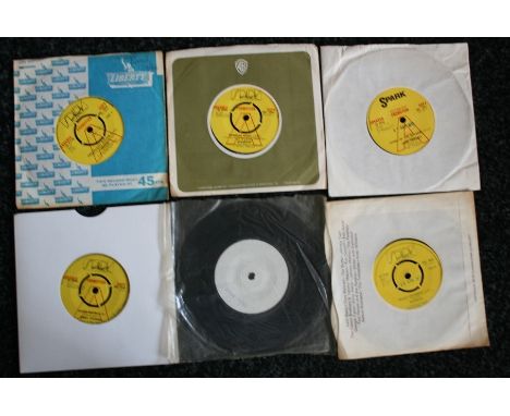 SPARK - Collection of 6 x original 7" singles to include 4 x demonstration singles and 1 x test pressing. Demos are Frogg - H