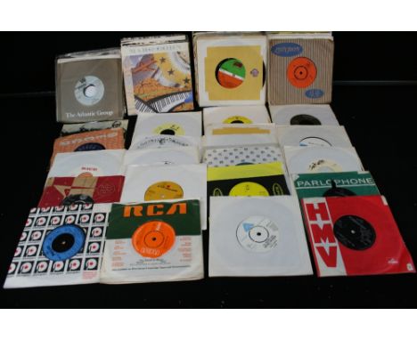ROCK/ALTERNATIVE - Interesting collection of 98 x 7" singles, to include many obscure titles. Sides to include Elvis Presley 