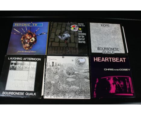 ELECTRONIC/ABSTRACT/EXPERIMENTAL - Phenomenal collection of 23 x mainly LP's, covering some abstract, weird and wonderful mus