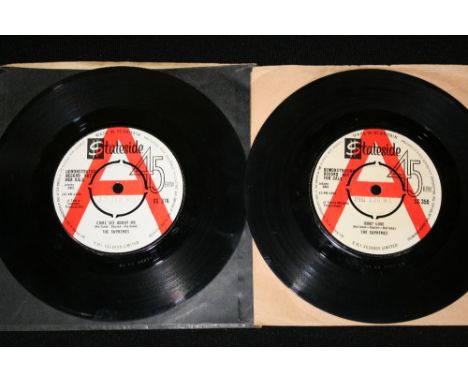 THE SUPREMES - 2 x hard to find 7" demonstration records issued on the red/white Stateside label. Come See About Me (SS 376) 