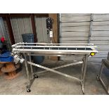 Portable Conveyor for use with Canning Line (Approx. 7.5" Belt and 77" Long) | Rig Fee $125