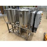 2019 Craft Kettle 2 Tank Stainless Steel Portable CIP Cart | Rig Fee $350