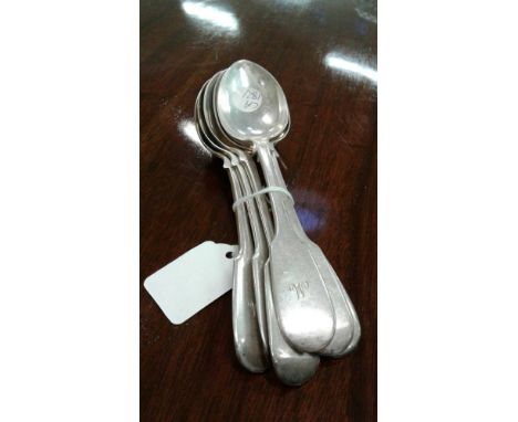 together with another similar William IV spoon (6) 