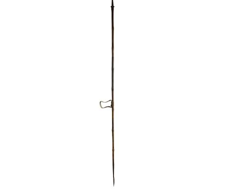 Cavalry lance with leather grip and Ordnance mark dated 1930 No.2 L250cm