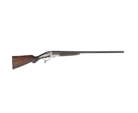 An 8-bore single-barrelled hammer wild-fowling gun by J. &amp; W. Tolley, no. 6753Jones-patent rotary-underlever, rebounding 