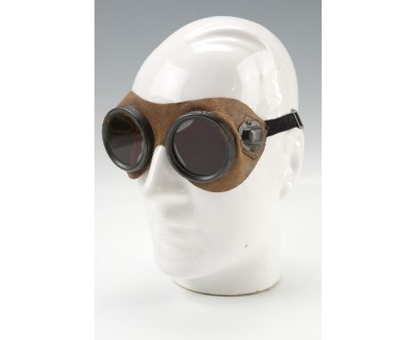 A pair of German Third Reich Wehrmacht / army general purpose goggles
