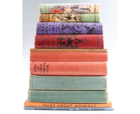 A quantity of vintage children's books