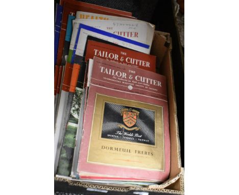 A collection of vintage magazines 'The Tailor and Cutter' predominantly 1940s-50s.