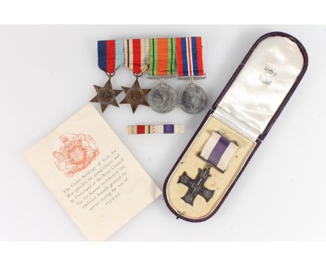 Medals of Second Lieutenant James Forbes Jones MC DL (1911-1980) of the Royal Artillery and Deputy Lieutenant for Stirlingshi