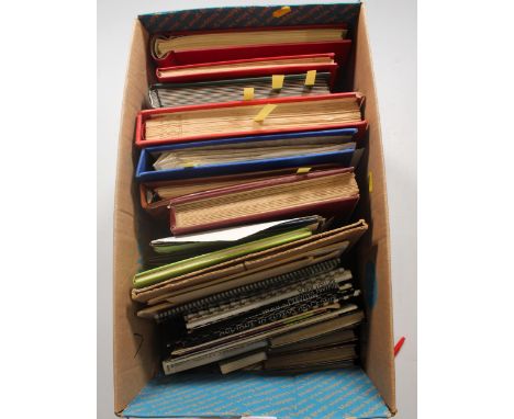 Stamp collection held over 10+ albums and binders to include 19th and 20th century stamps including mostly COMMONWEALTH to in