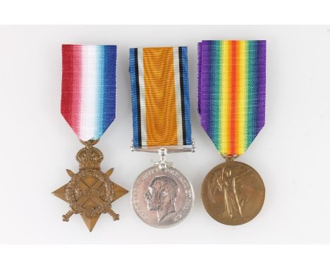 Medals of S/2866 Private John Crawford of the 8th Regiment Black Watch Royal Highlanders who was killed in action 25th Septem