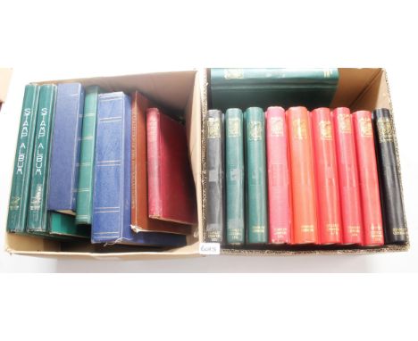 20th century used world stamp collection held across 15+ albums, some thematics including animals, birds, flora etc. to inclu