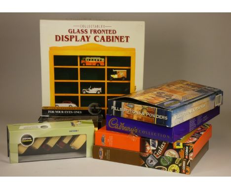 James Bond - 'For Your Eyes Only' Corgi Lotus Esprit 1/36 scale (boxed) together with five boxed sets of advertising models a