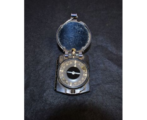 A German Third Reich World War Two marching compass, by CLK