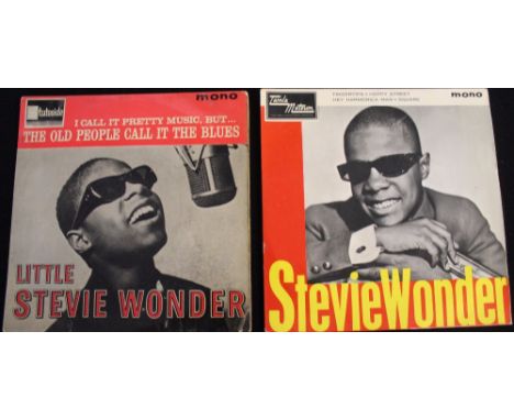 STEVIE WONDER - 2 x fabulous original EPs. Titles are Fingertips... (TME 1006, VG with a hairline at the start of side 1/grea