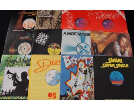 SOUL/FUNK/DISCO 12" - A great selection of 50 x classic 12" releases which are Ex shop stock, with condition mainly Ex+/unpla