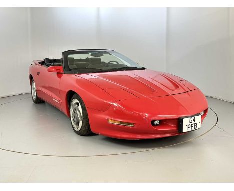 Registration: G4PFB VIN: 2G2F5325652226778 Milage Showing: Transmission: Automatic MOT: ExemptBuilt in 1995 and supplied new 