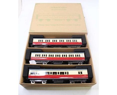 Darstaed BR-SR M (ex SR Maunsell) Set A three corridor coaches, maroon &amp; cream with grey roofs - 1st/3rd S5660S; all 3rd 